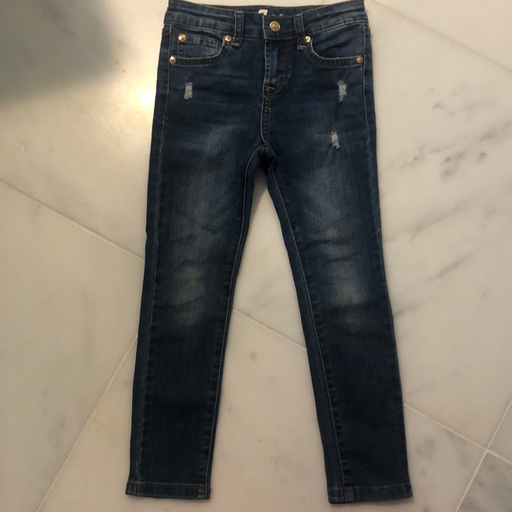 Girls Skinny jeans size 6 Seven for all Mankind